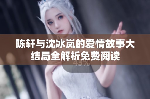 陈轩与沈冰岚的爱情故事大结局全解析免费阅读