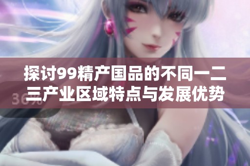 探讨99精产国品的不同一二三产业区域特点与发展优势