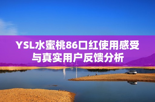 YSL水蜜桃86口红使用感受与真实用户反馈分析