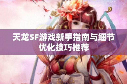 天龙SF游戏新手指南与细节优化技巧推荐