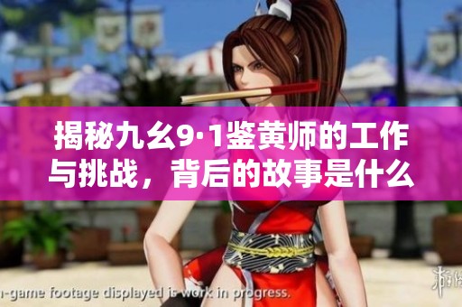 揭秘九幺9·1鉴黄师的工作与挑战，背后的故事是什么