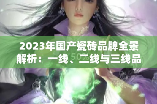 2023年国产瓷砖品牌全景解析：一线、二线与三线品牌介绍