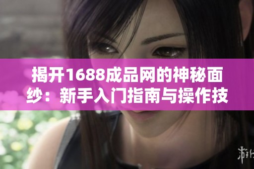 揭开1688成品网的神秘面纱：新手入门指南与操作技巧