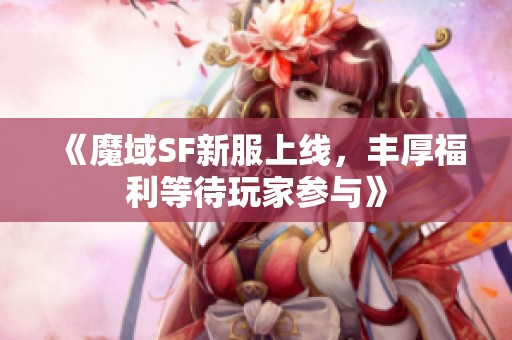 《魔域SF新服上线，丰厚福利等待玩家参与》