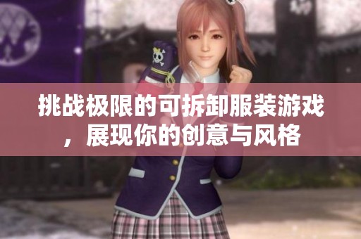挑战极限的可拆卸服装游戏，展现你的创意与风格