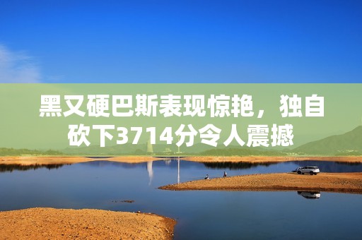 黑又硬巴斯表现惊艳，独自砍下3714分令人震撼