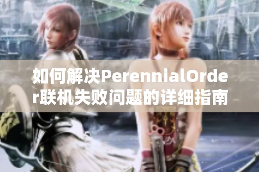 如何解决PerennialOrder联机失败问题的详细指南