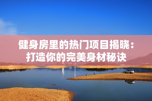 健身房里的热门项目揭晓：打造你的完美身材秘诀