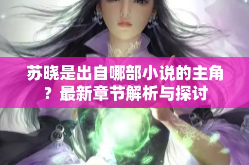 苏晓是出自哪部小说的主角？最新章节解析与探讨