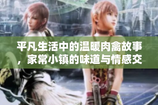 平凡生活中的温暖肉禽故事，家常小镇的味道与情感交织