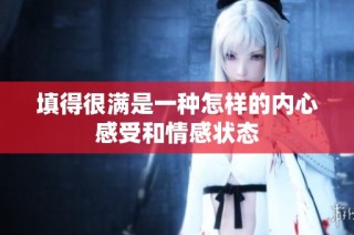 填得很满是一种怎样的内心感受和情感状态
