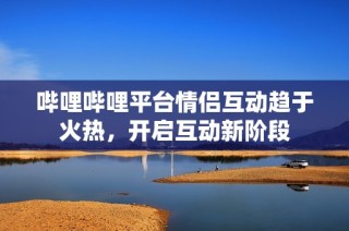 哔哩哔哩平台情侣互动趋于火热，开启互动新阶段
