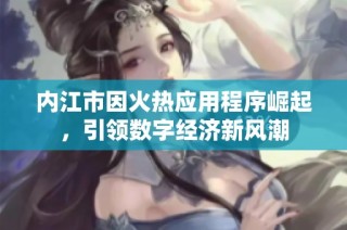 内江市因火热应用程序崛起，引领数字经济新风潮