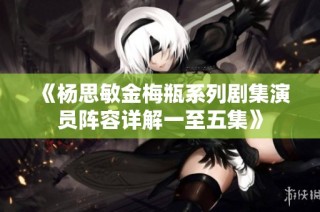 《杨思敏金梅瓶系列剧集演员阵容详解一至五集》