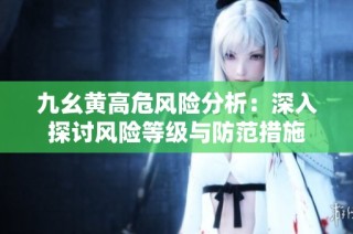 九幺黄高危风险分析：深入探讨风险等级与防范措施