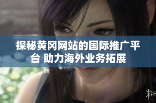 探秘黄冈网站的国际推广平台 助力海外业务拓展