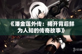 《潘金莲外传：揭开背后鲜为人知的传奇故事》
