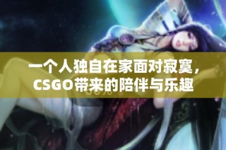 一个人独自在家面对寂寞，CSGO带来的陪伴与乐趣