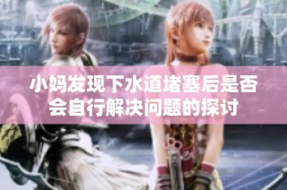 小妈发现下水道堵塞后是否会自行解决问题的探讨