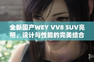 全新国产WEY VV8 SUV亮相，设计与性能的完美结合