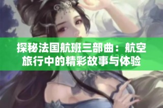 探秘法国航班三部曲：航空旅行中的精彩故事与体验