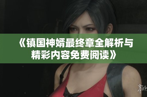 《镇国神婿最终章全解析与精彩内容免费阅读》