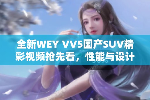 全新WEY VV5国产SUV精彩视频抢先看，性能与设计双重惊喜！