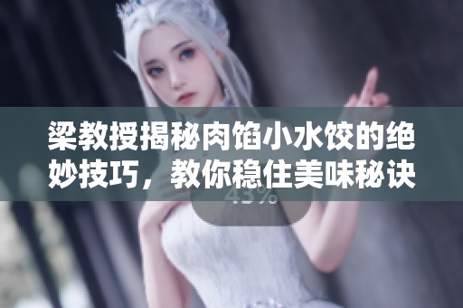 梁教授揭秘肉馅小水饺的绝妙技巧，教你稳住美味秘诀