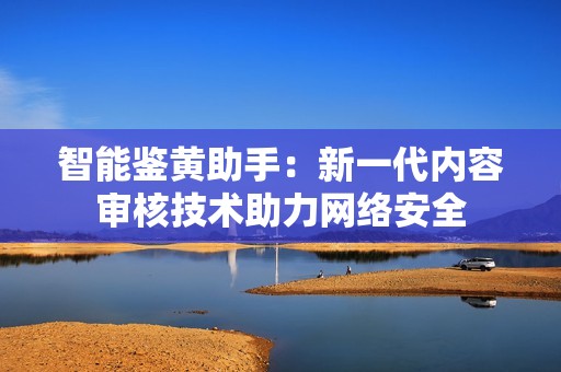 智能鉴黄助手：新一代内容审核技术助力网络安全