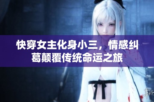 快穿女主化身小三，情感纠葛颠覆传统命运之旅