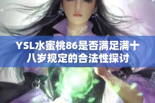 YSL水蜜桃86是否满足满十八岁规定的合法性探讨