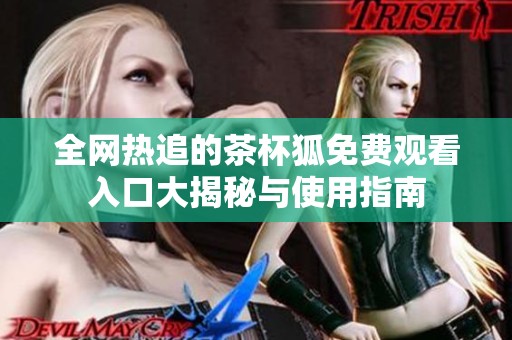 全网热追的茶杯狐免费观看入口大揭秘与使用指南