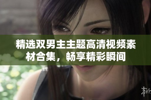 精选双男主主题高清视频素材合集，畅享精彩瞬间