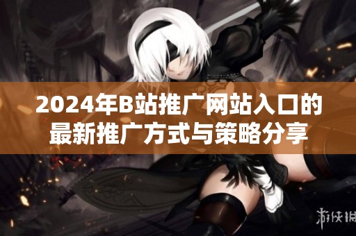 2024年B站推广网站入口的最新推广方式与策略分享