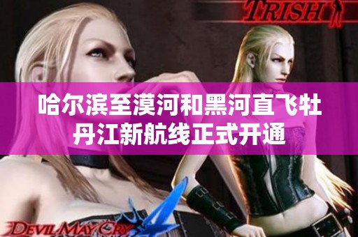 哈尔滨至漠河和黑河直飞牡丹江新航线正式开通