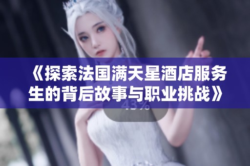 《探索法国满天星酒店服务生的背后故事与职业挑战》