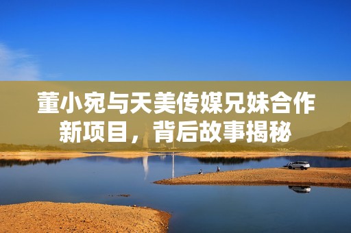 董小宛与天美传媒兄妹合作新项目，背后故事揭秘