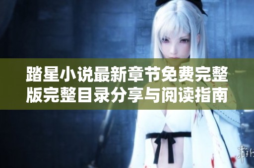 踏星小说最新章节免费完整版完整目录分享与阅读指南