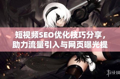 短视频SEO优化技巧分享，助力流量引入与网页曝光提升