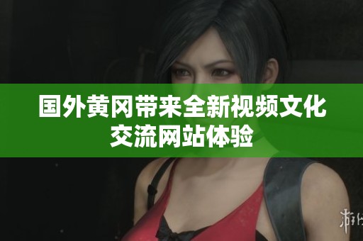 国外黄冈带来全新视频文化交流网站体验