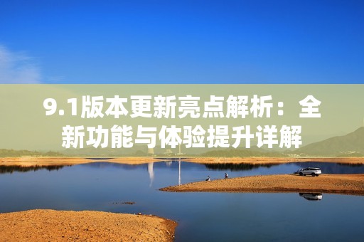 9.1版本更新亮点解析：全新功能与体验提升详解