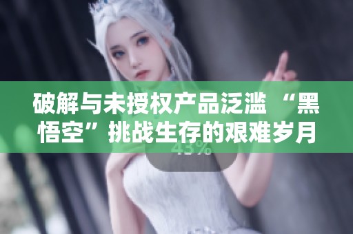 破解与未授权产品泛滥 “黑悟空”挑战生存的艰难岁月