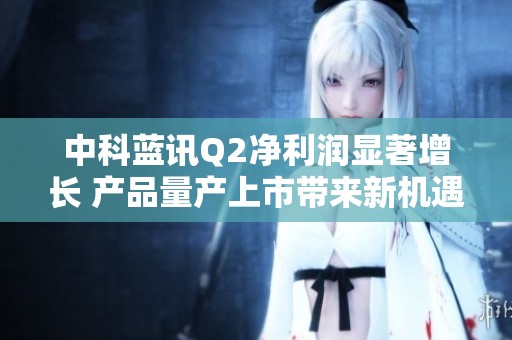 中科蓝讯Q2净利润显著增长 产品量产上市带来新机遇