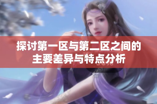 探讨第一区与第二区之间的主要差异与特点分析