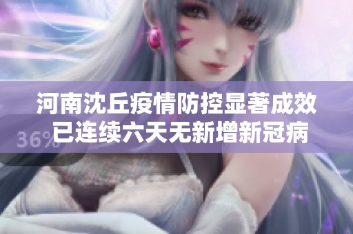 河南沈丘疫情防控显著成效 已连续六天无新增新冠病例