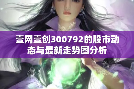 壹网壹创300792的股市动态与最新走势图分析