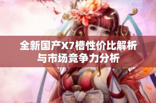 全新国产X7槽性价比解析与市场竞争力分析