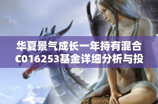 华夏景气成长一年持有混合C016253基金详细分析与投资策略探讨