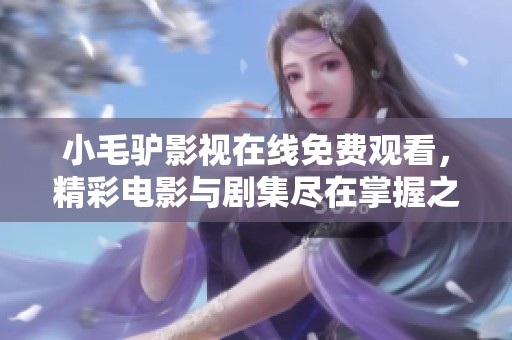 小毛驴影视在线免费观看，精彩电影与剧集尽在掌握之中