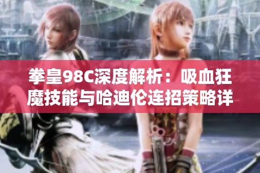 拳皇98C深度解析：吸血狂魔技能与哈迪伦连招策略详解